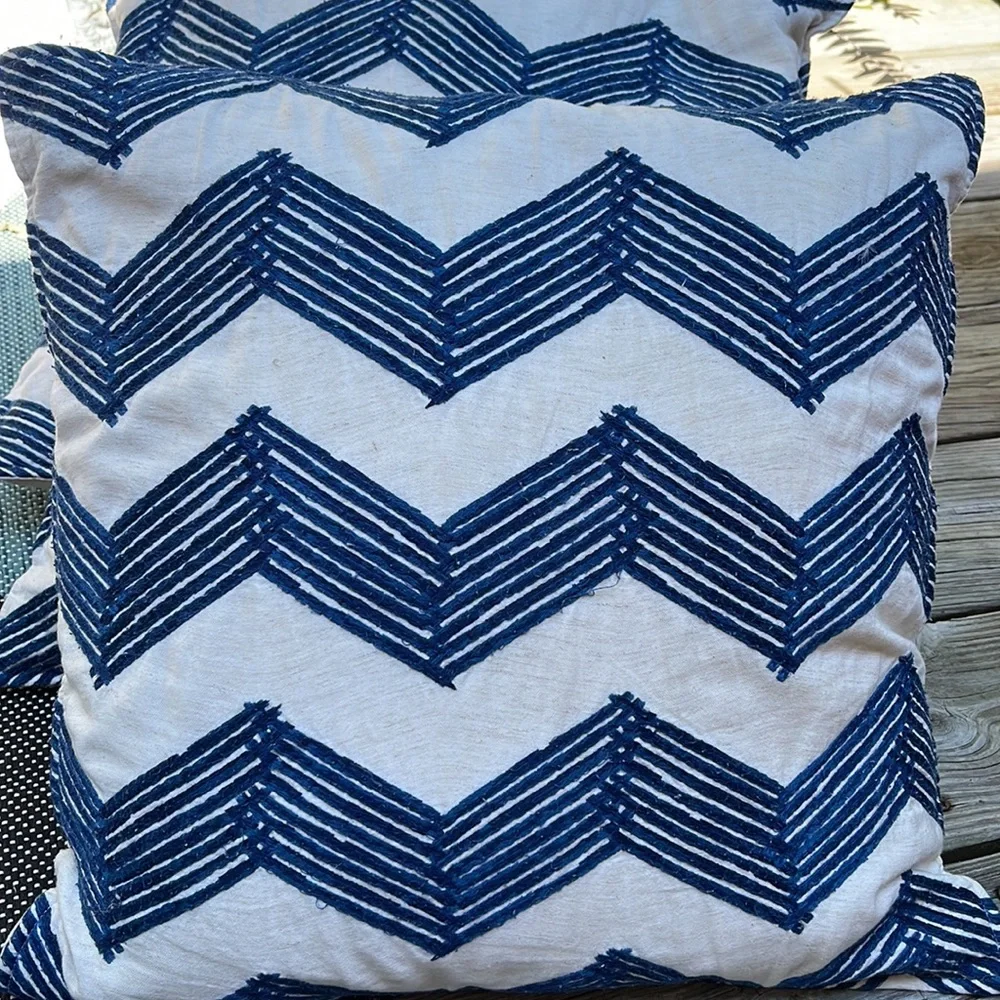 Pottery barn pillows